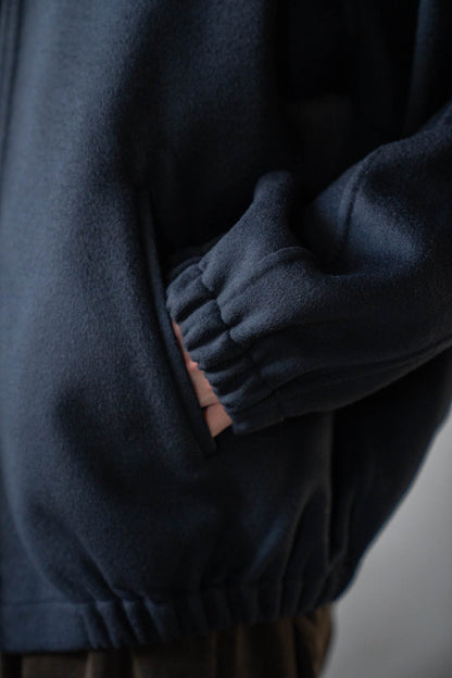 W/CA DOUBLE FACE CLOTH ZIP JACKET(ST.1545)