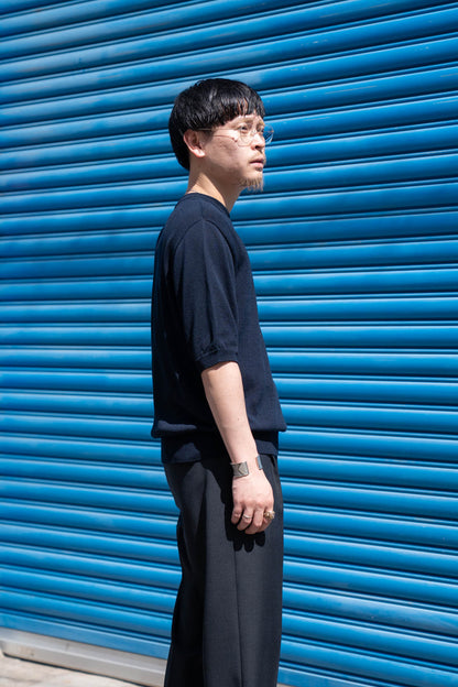 Wide knit T-Shirt