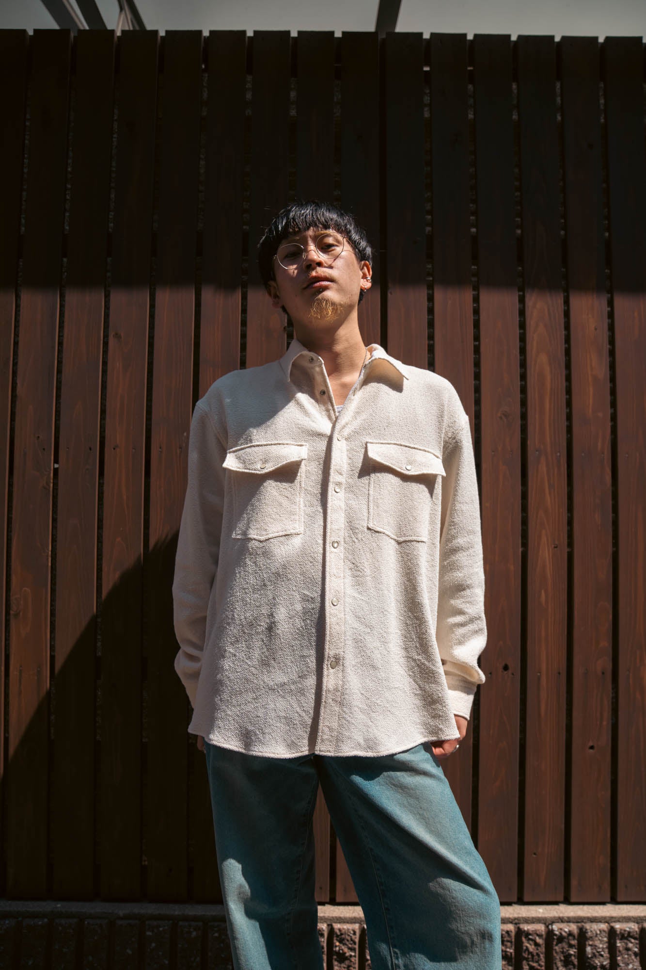 TOWEL WRAP WORK SHIRT