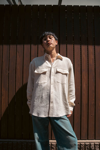 TOWEL WRAP WORK SHIRT
