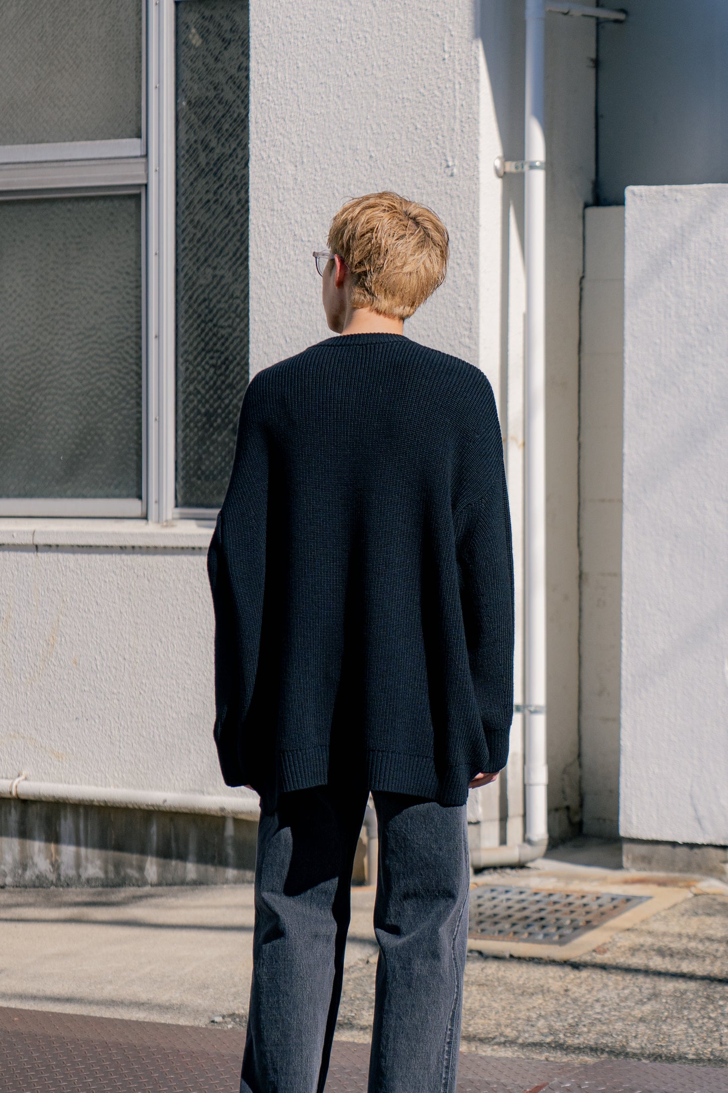 LOW GAUGE MERINO CREWNECK KNIT