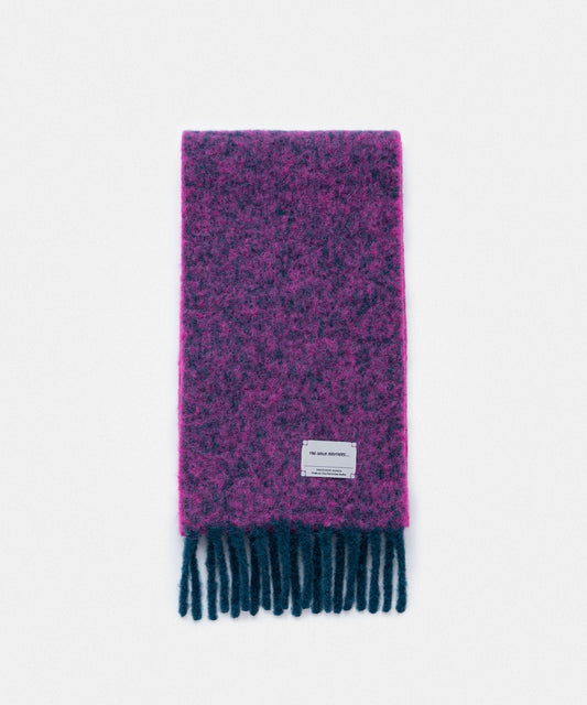 Two Colour Woolly Scarf