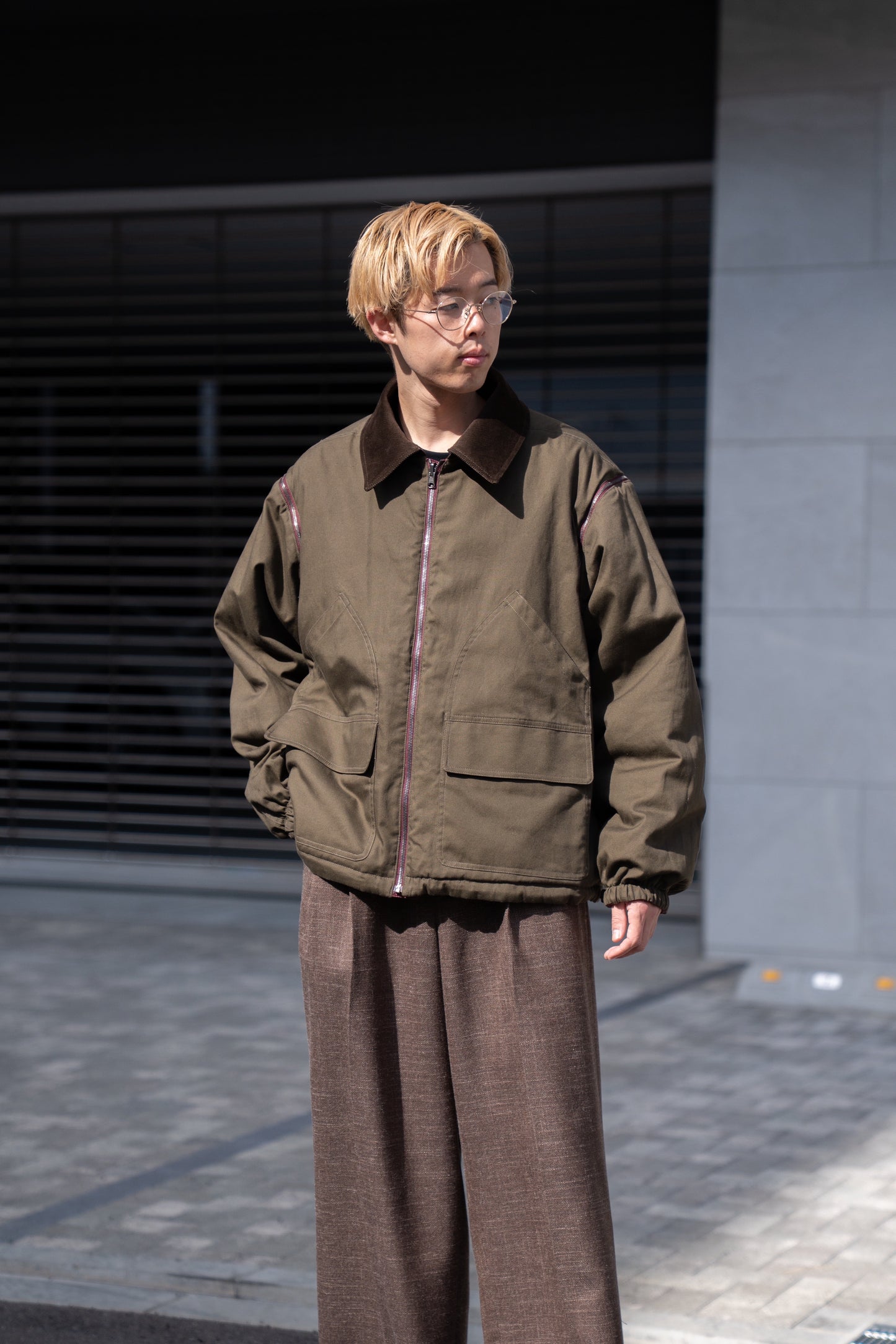 REVERSIBLE BLOUSON
