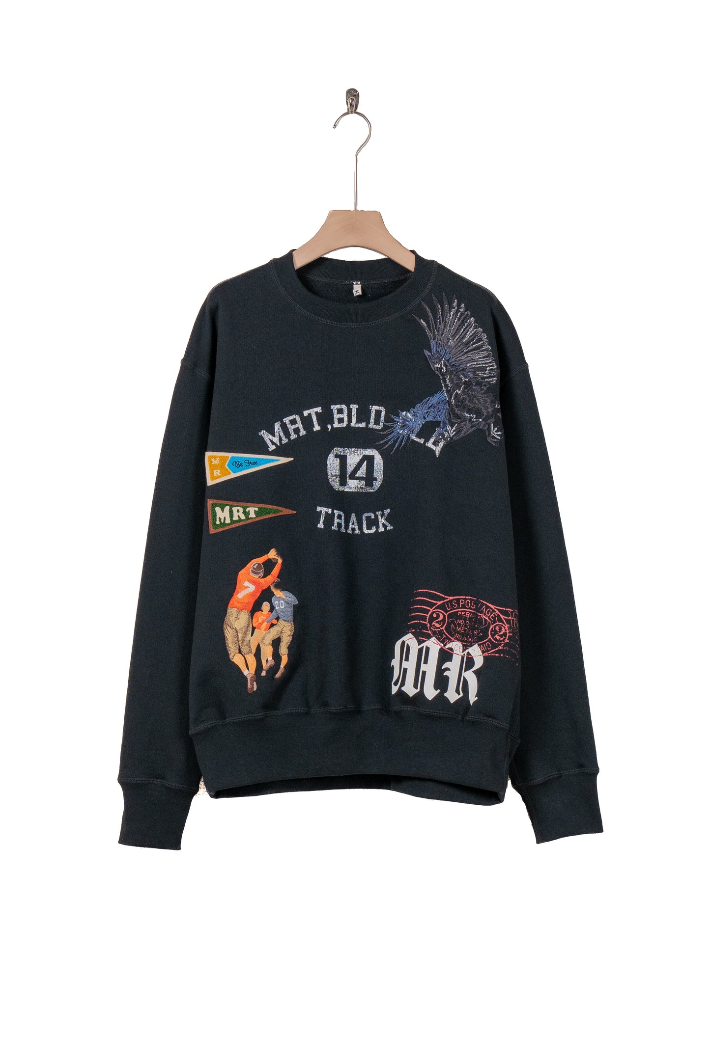 Multi embodied-design sweatshirt