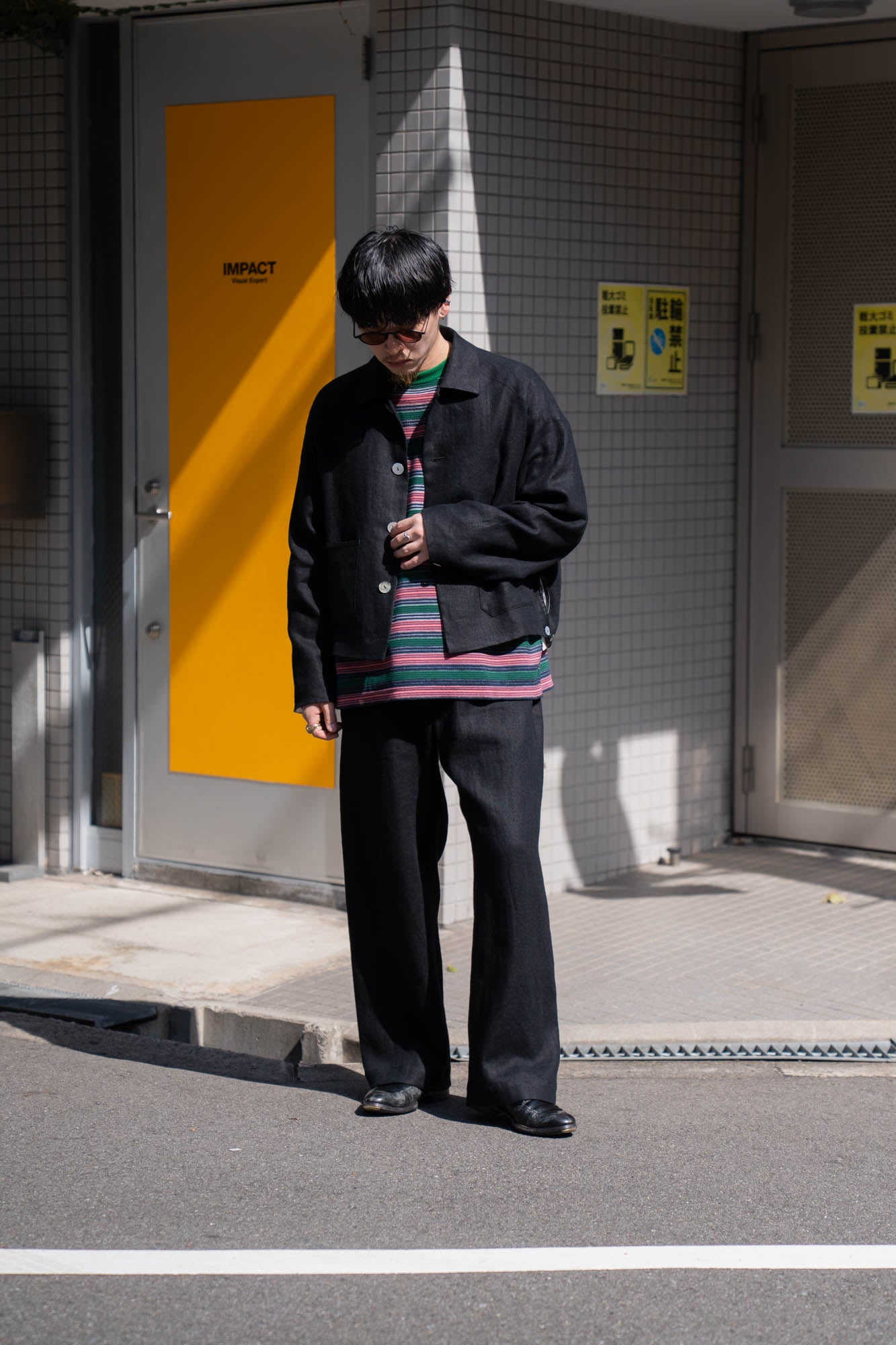 FLLOWER SAK LINEN JACKET