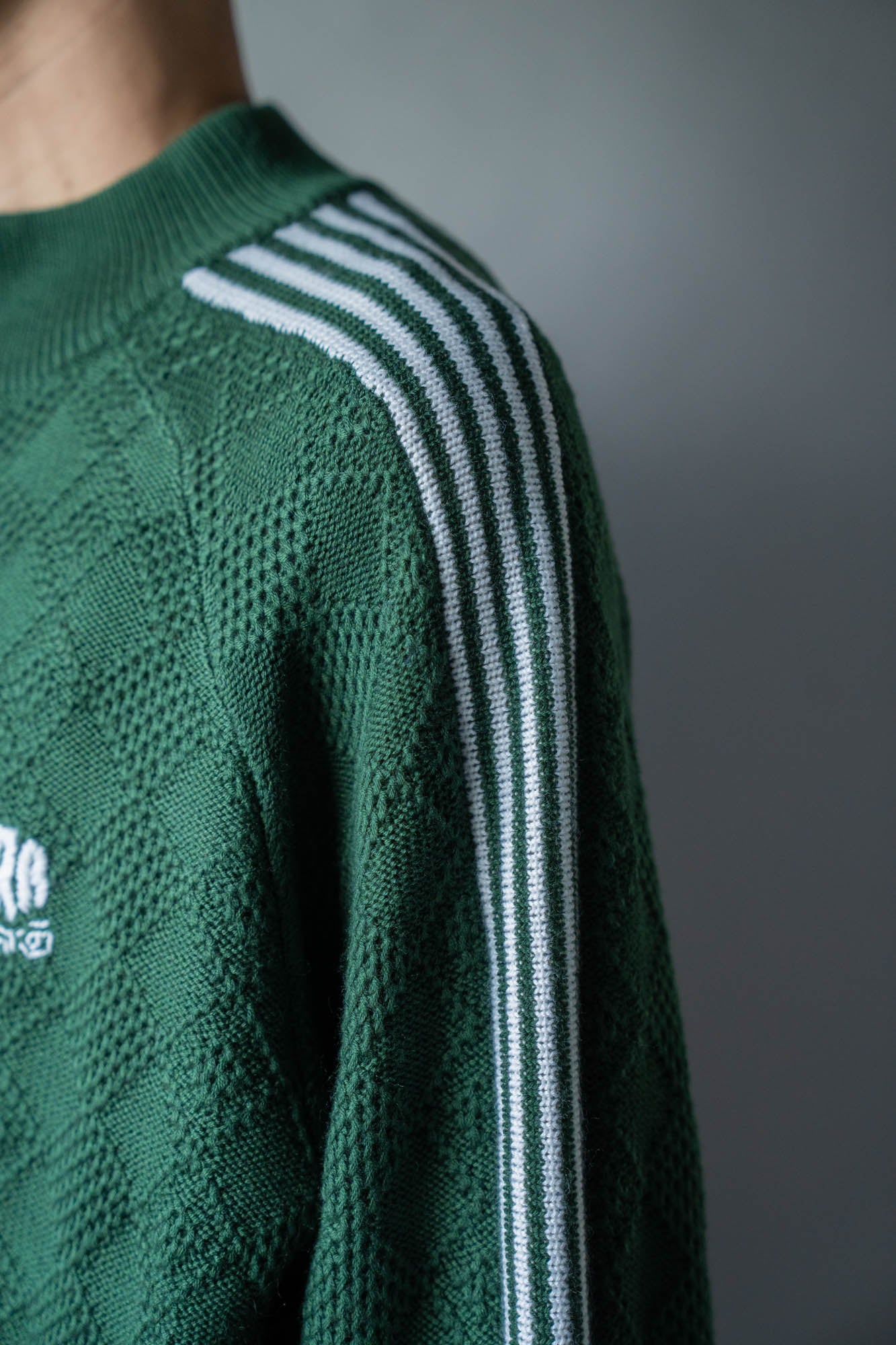 KNITTED TRAINING JACKET