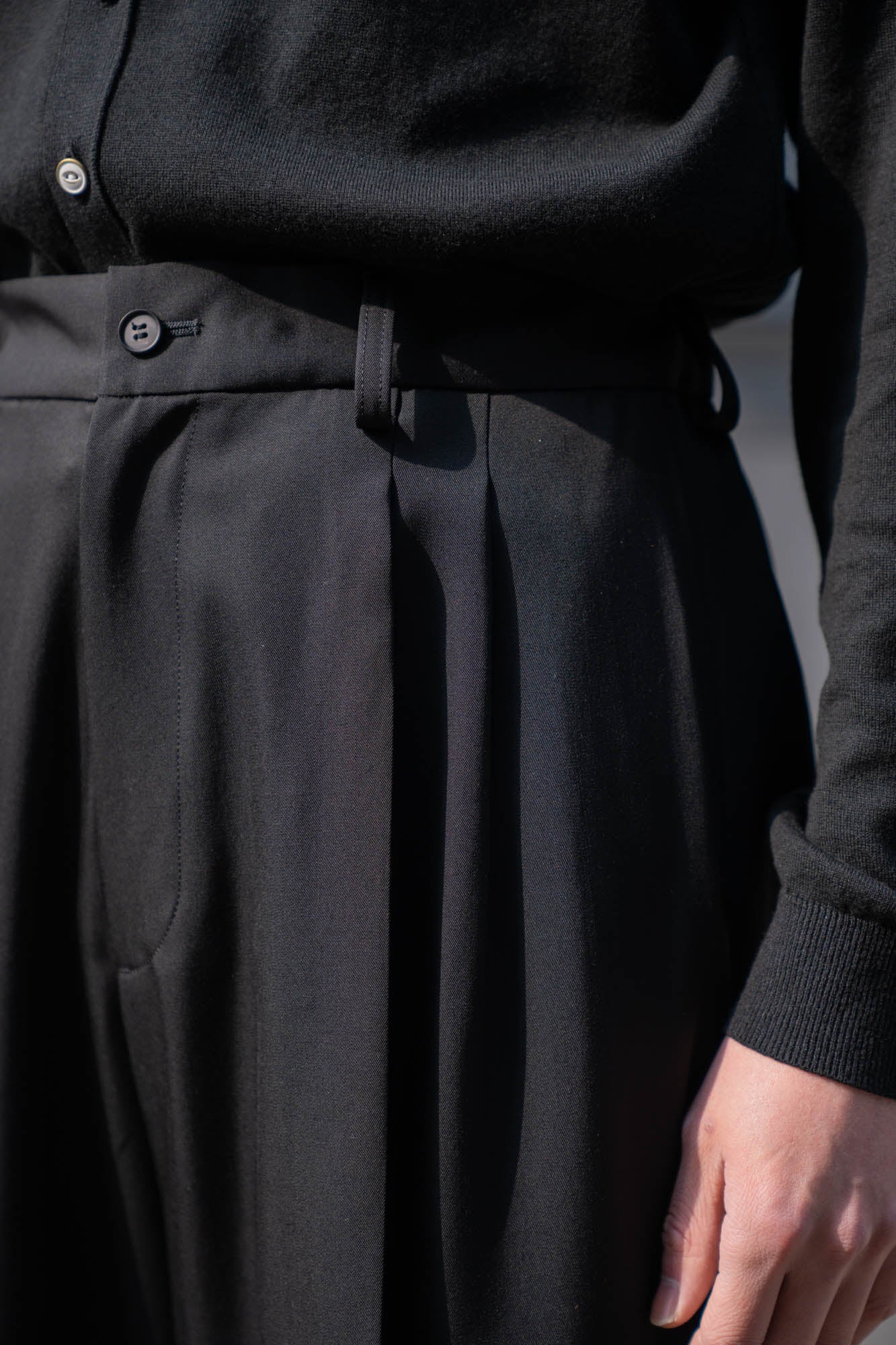 EASY LONG WIDE TROUSERS(ST.1430)