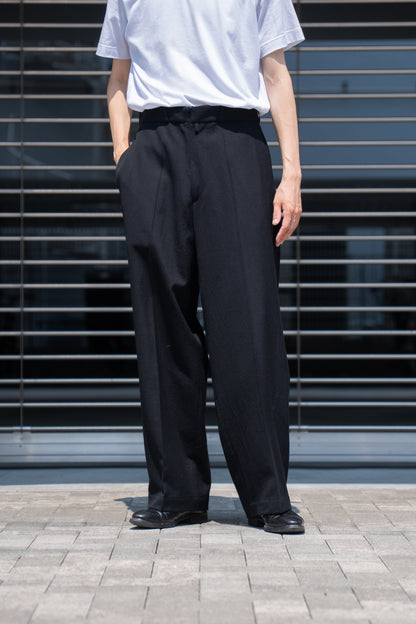 Wool Gabardine Trousers