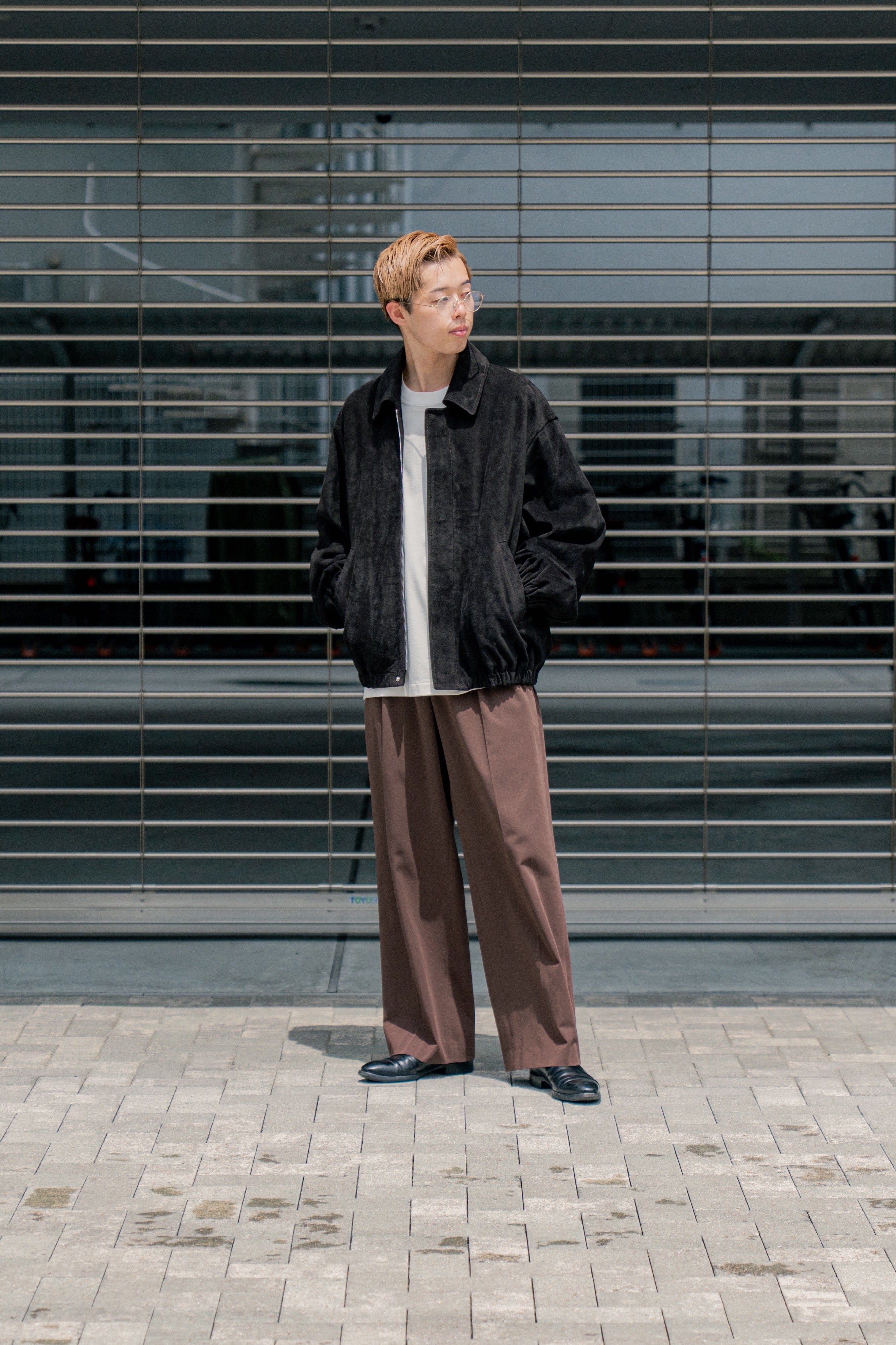 ssstein(シュタイン) 25AW - COW SUEDE ZIP SHORT JACKET(ST.1217