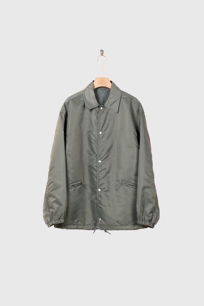 Washed Nylon Coach Jacket