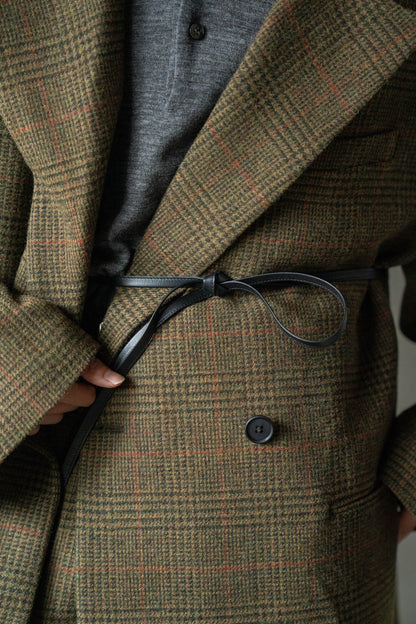 BRITISH TWEED OVERSIZED PEAK LAPEL JACKET(ST.1586)