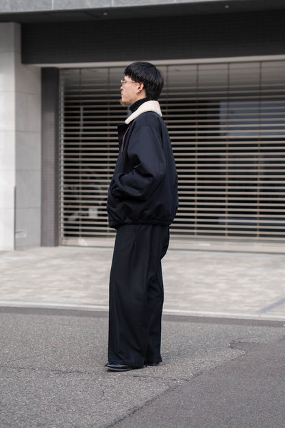 MOUTON COLLAR PADDED JACKET(ST.1377)