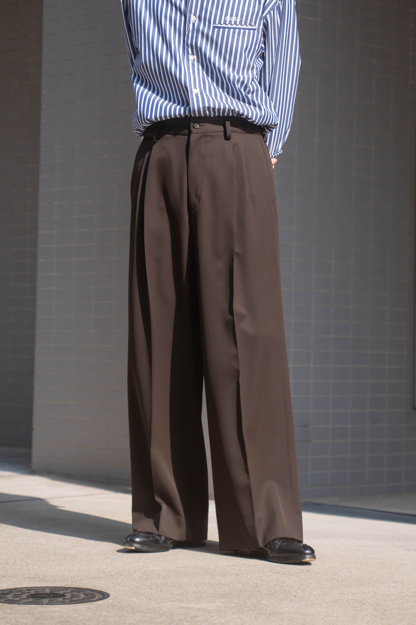EASY LONG WIDE TROUSERS(ST.1430)