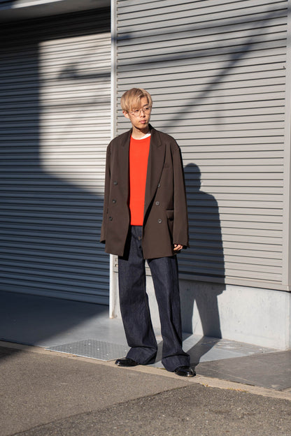 OVERSIZED DOUBLE BREASTED JACKET(ST.1411)