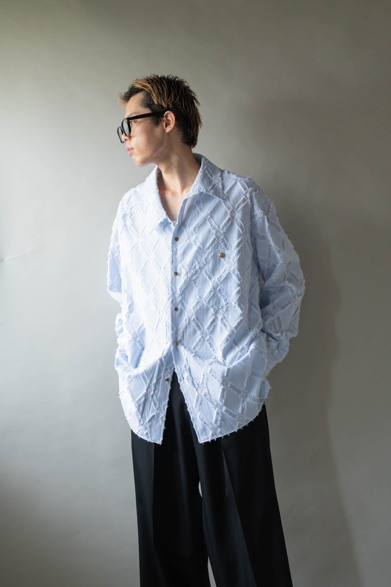 Harlequin Slip Off Shirt