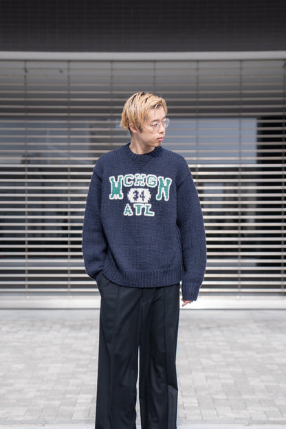 HAND KNITTING SWAETSHIRT