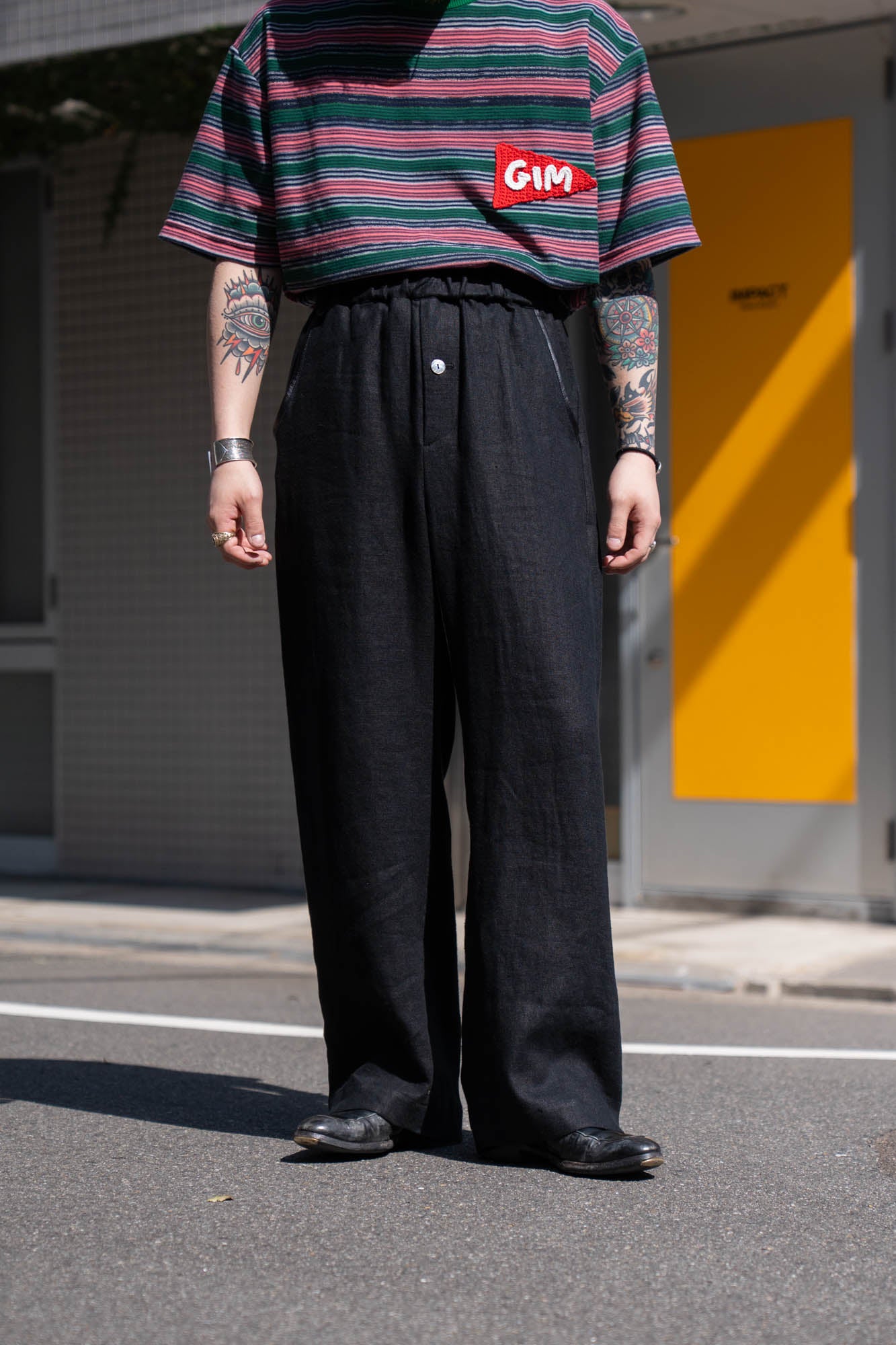 FLLOWER SAK LINENEASY PANTS