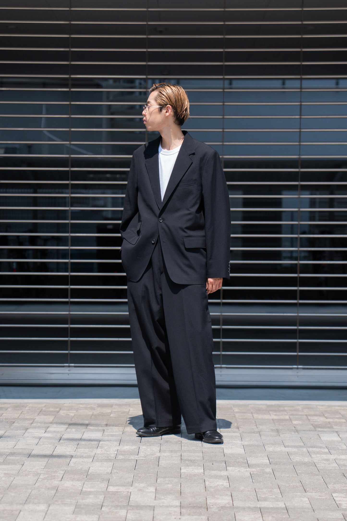 Wool Gabardine 2B Jacket