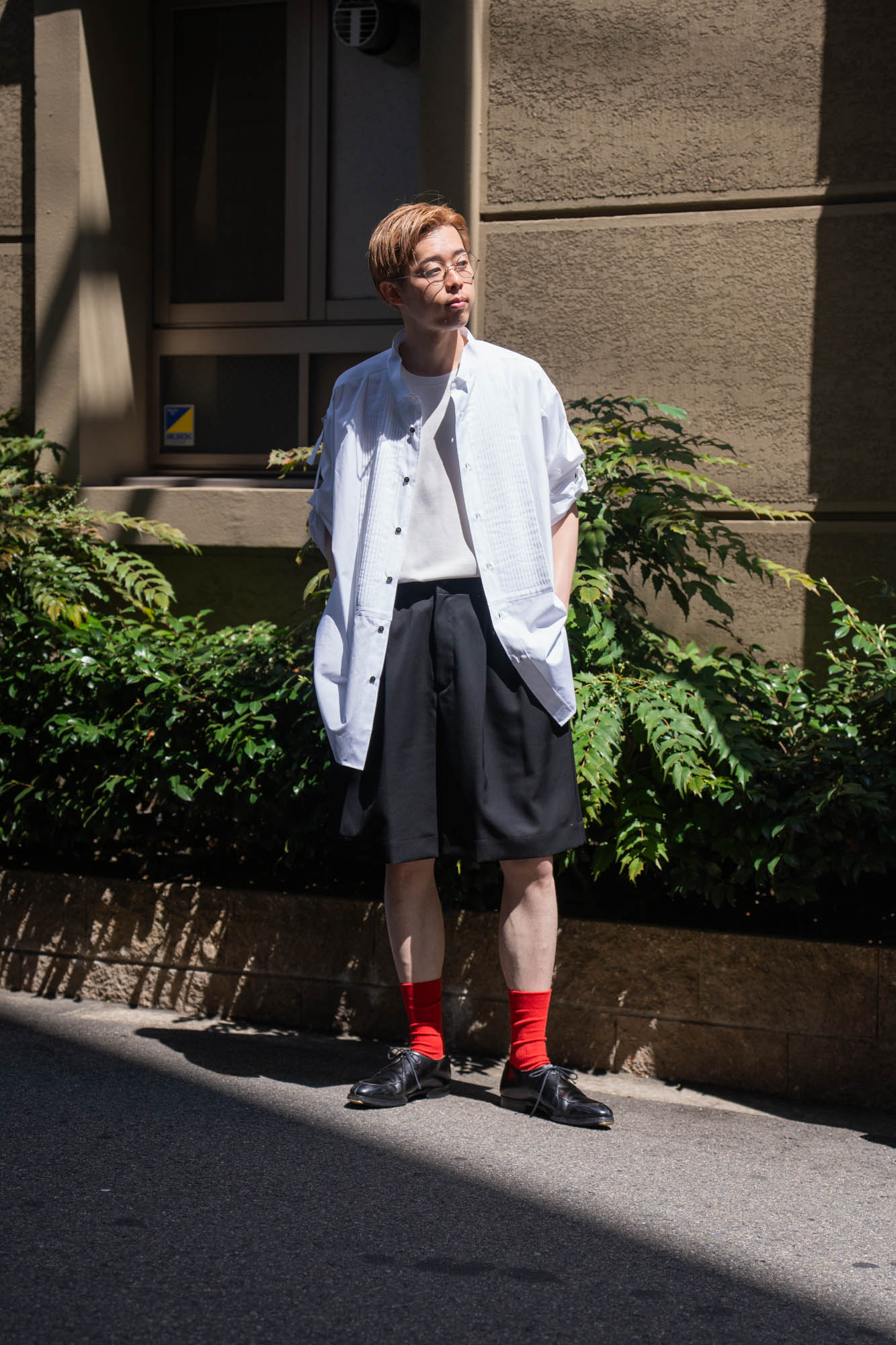 WIDE EASY SHORT TROUSERS(ST.1435)