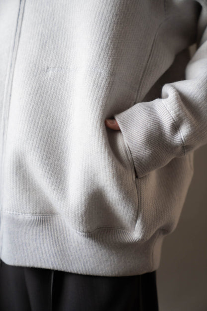 WOOL SWEAT ZIP HOODIE