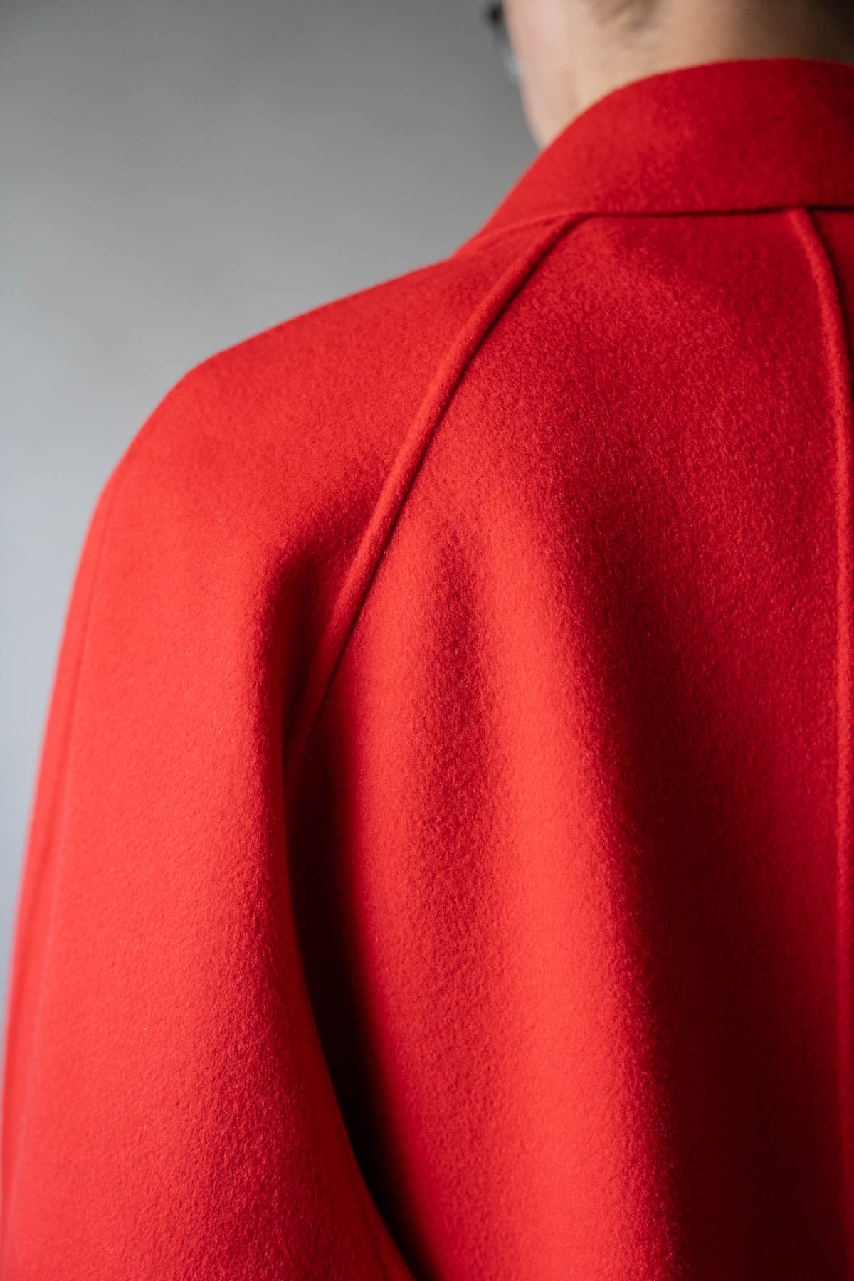 W/CA DOUBLE FACE NOTCH LAPEL COAT(ST.1544)