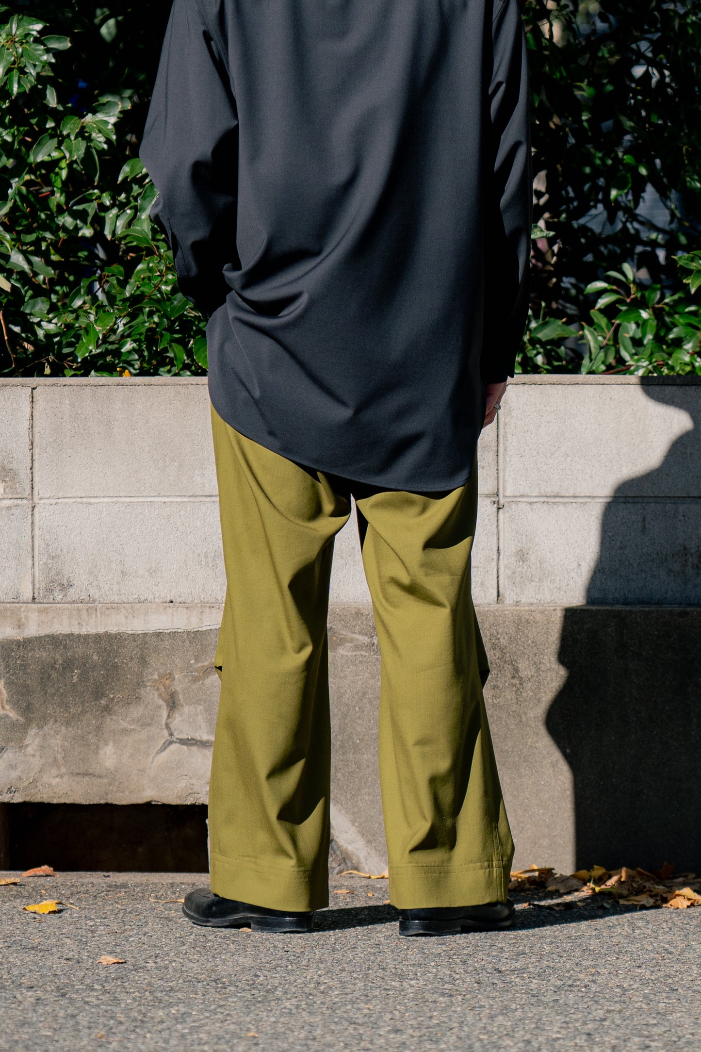 CARGO PANT IN WOOL TROPICAL