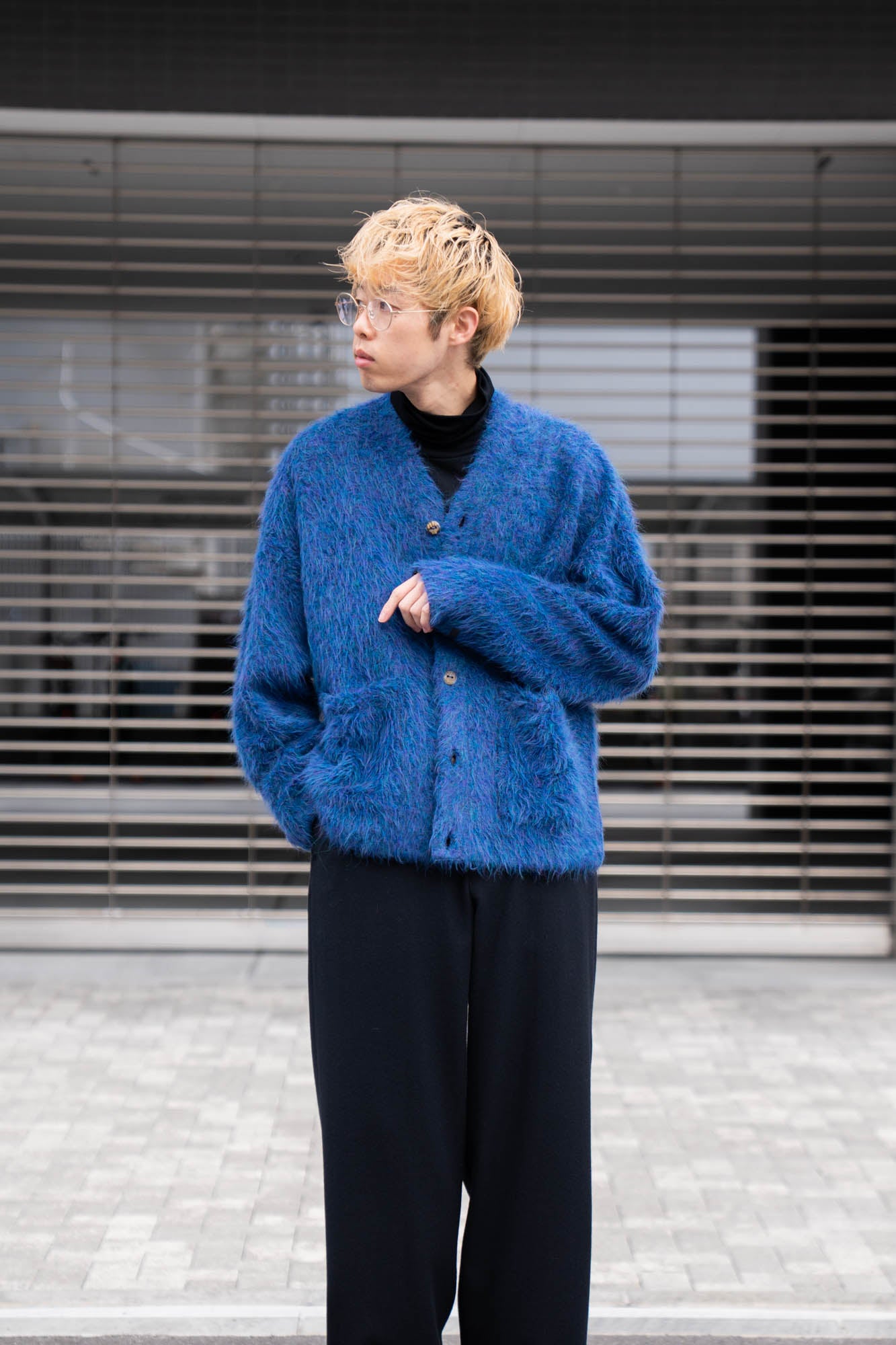 Suri Alpaca Cardigan