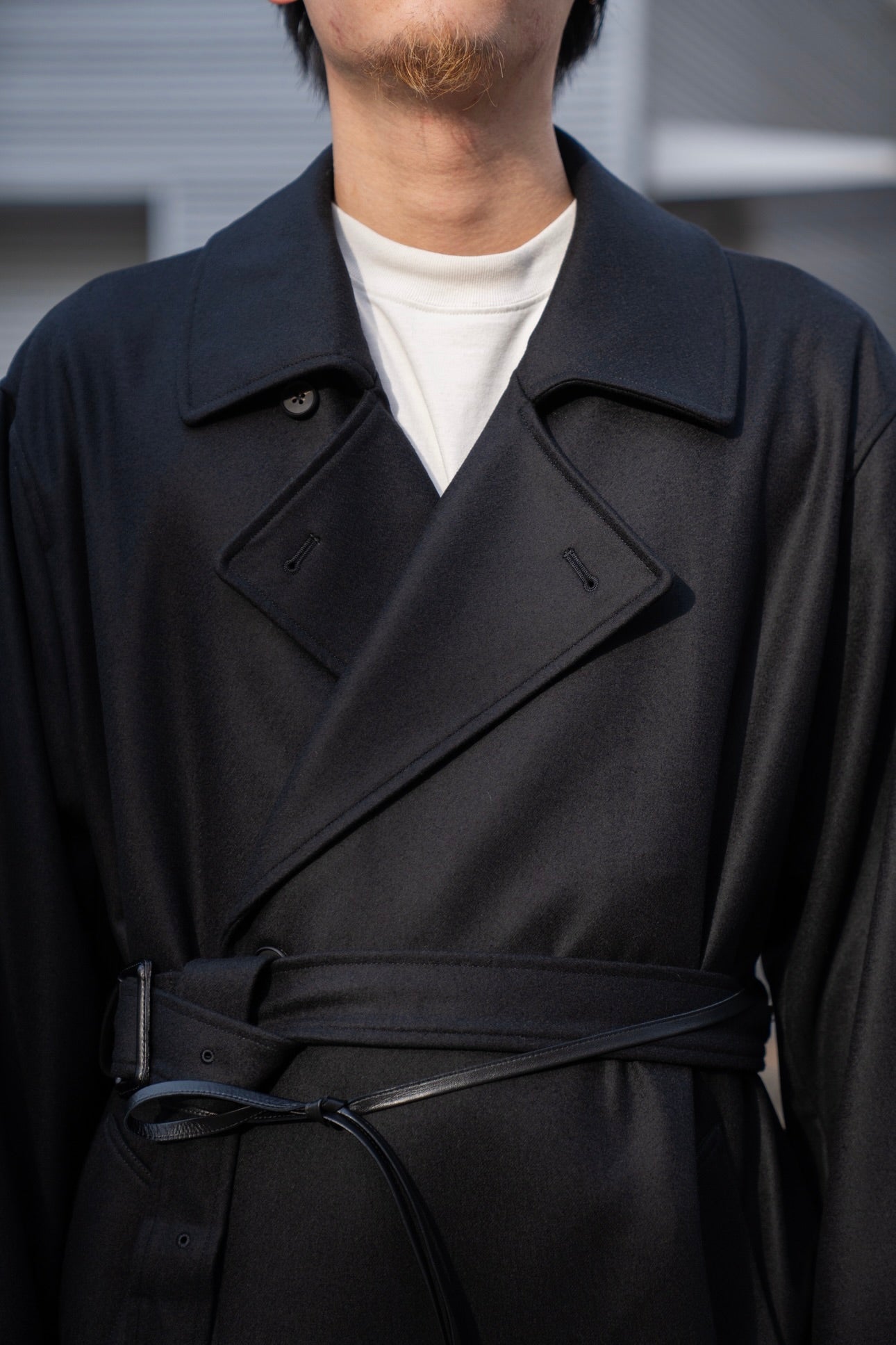 OVERSIZED DOUBLE BREASTED COAT(ST.1202)