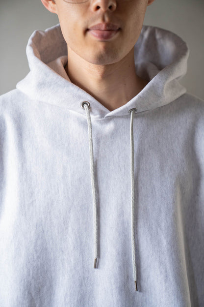 Soft&Hard Sweat Hoodie P/O Wide