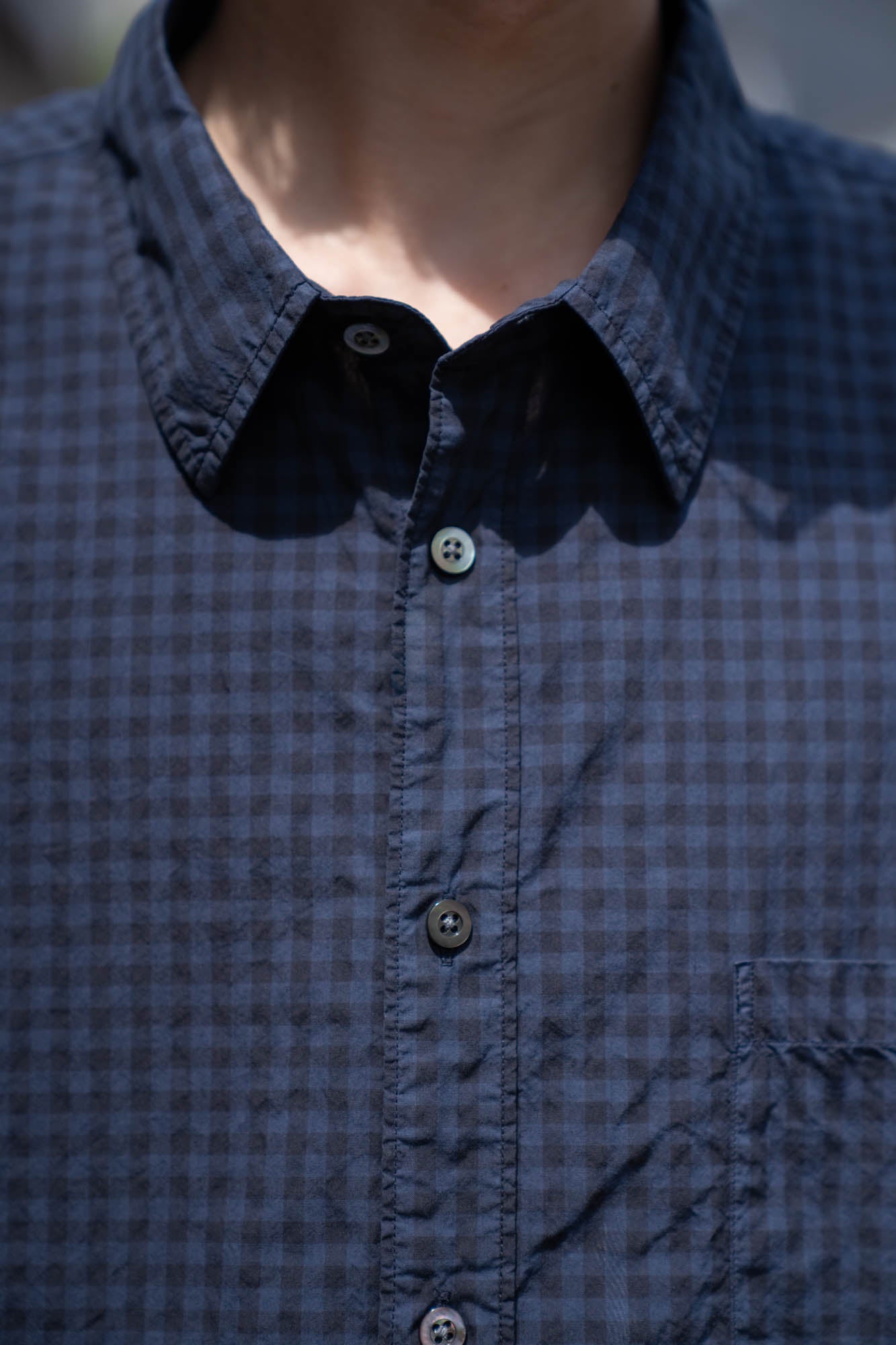 Huge Gingham Check Shirt