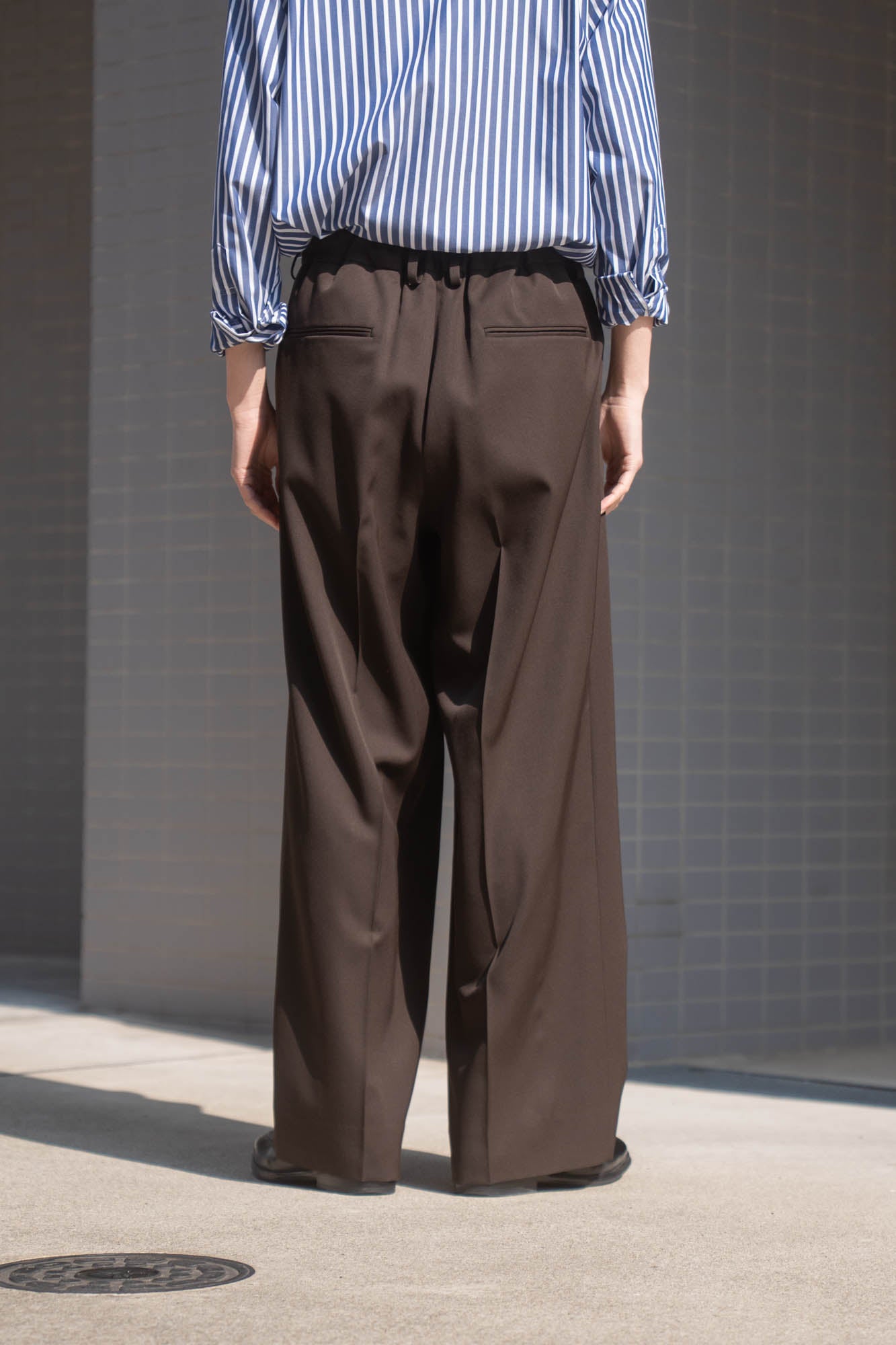 EASY LONG WIDE TROUSERS(ST.1430) | スラックス ssstein（シュタイン