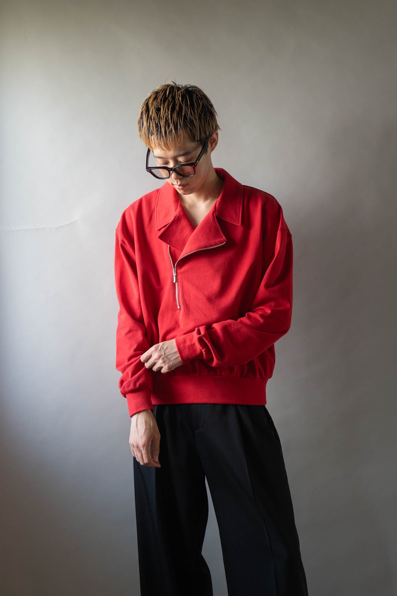 HALF ZIP DOUBLE