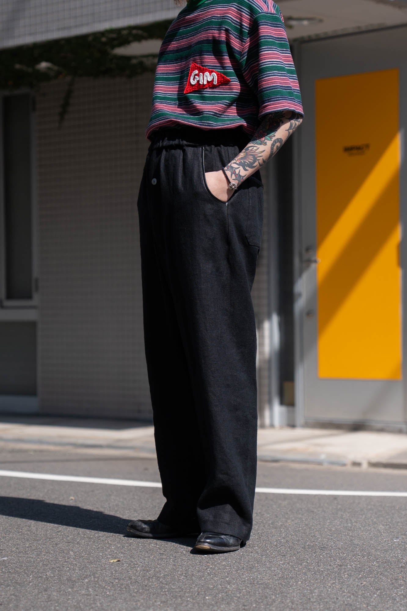 FLLOWER SAK LINENEASY PANTS