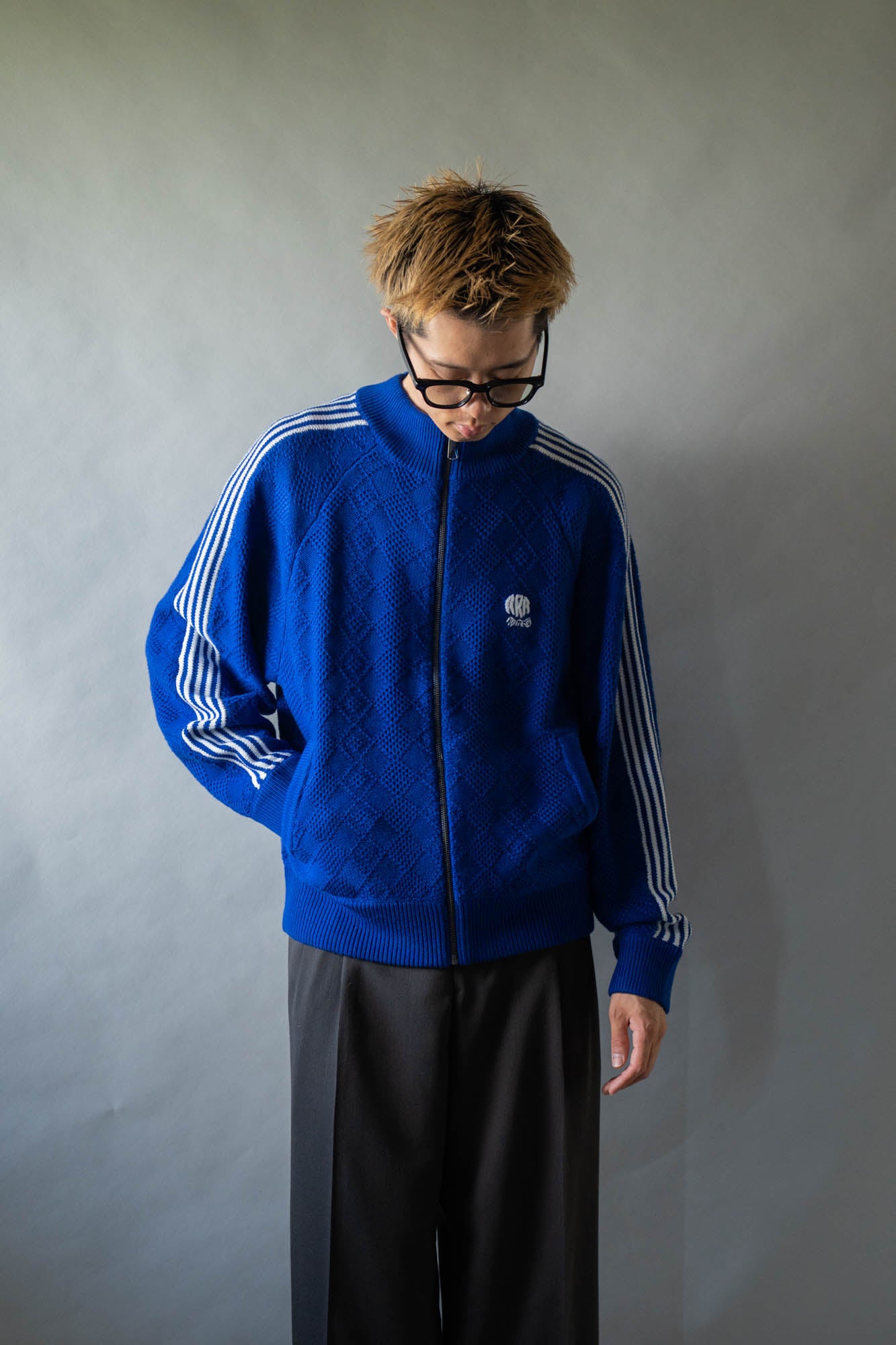KNITTED TRAINING JACKET