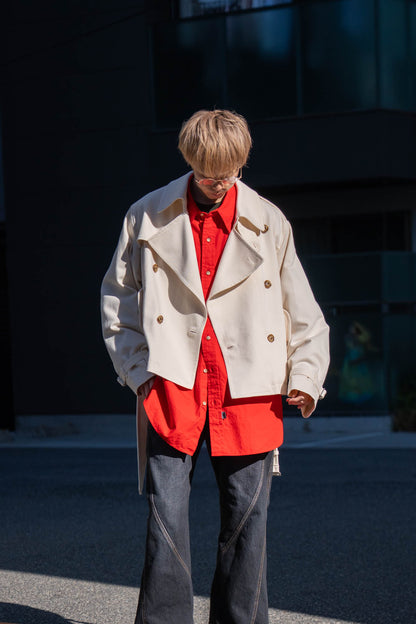 SHORT TRENCH COAT