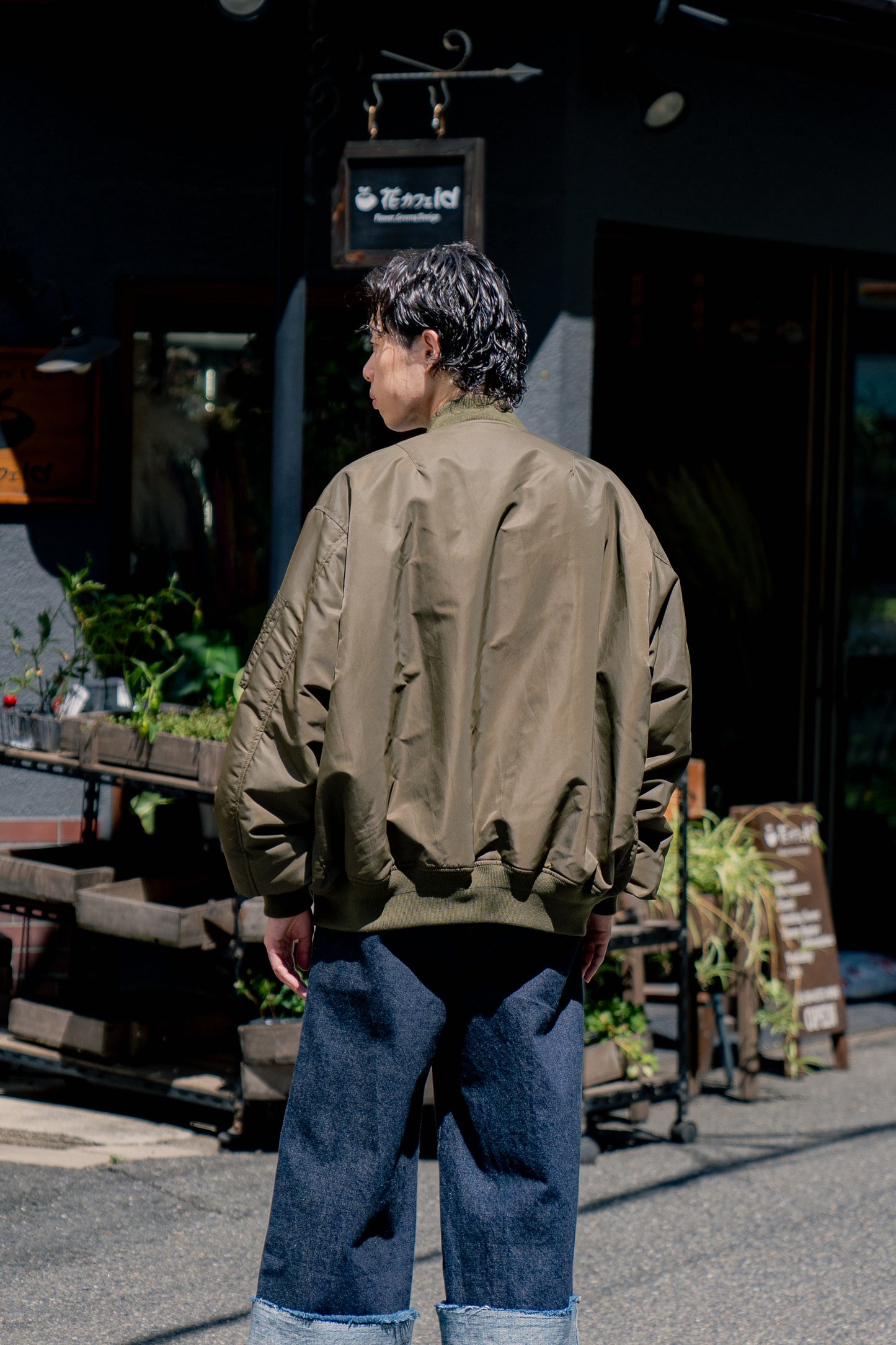 OVERSIZED FLIGHT JACKET