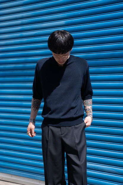 Wide knit T-Shirt