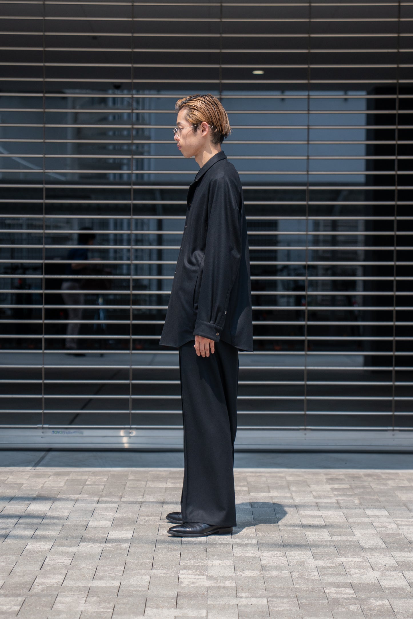 SHIRT JACKET IN WOOL FLANNEL