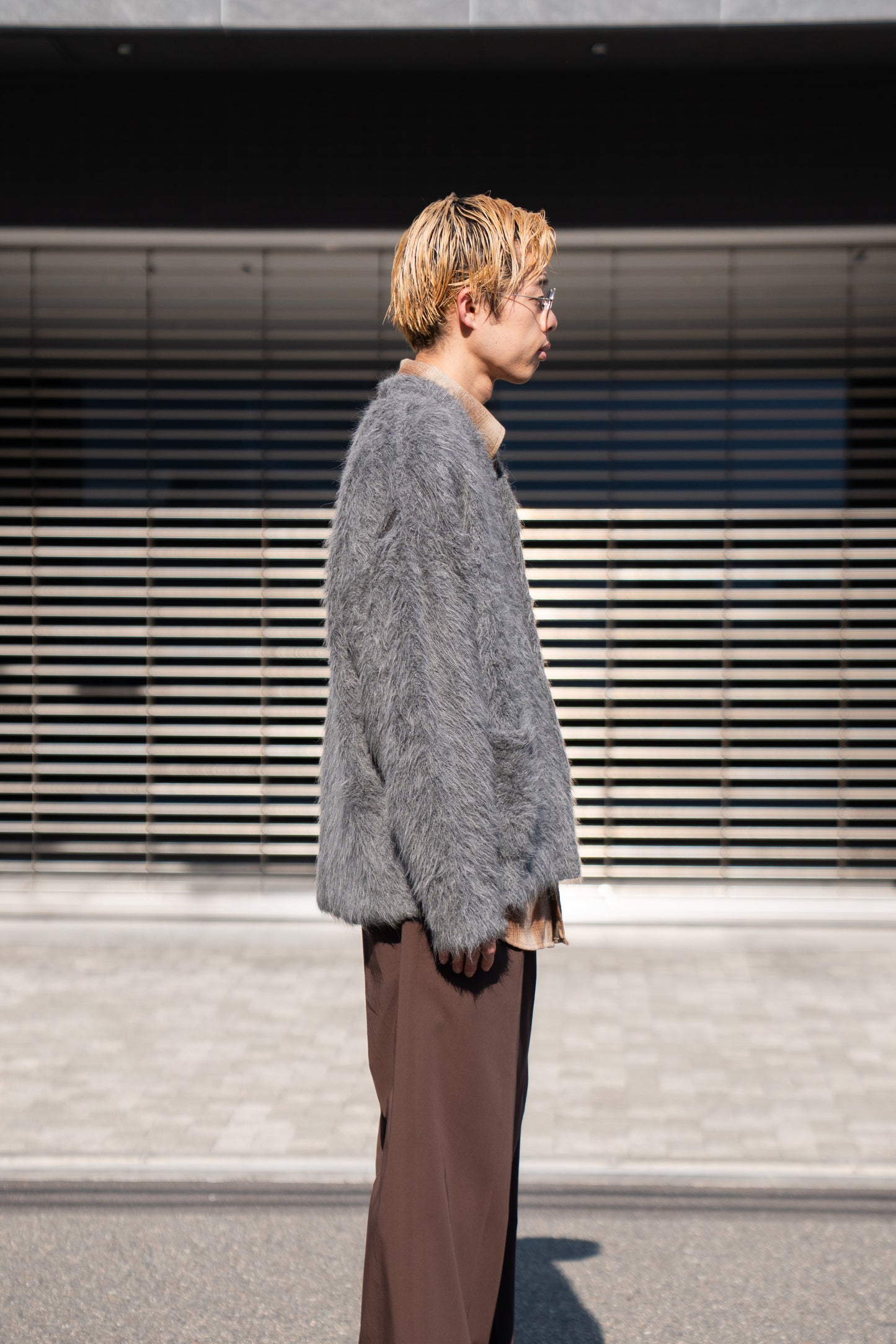 Suri Alpaca Cardigan