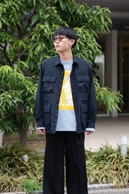 GARMENT DYE SAFARI JACKET