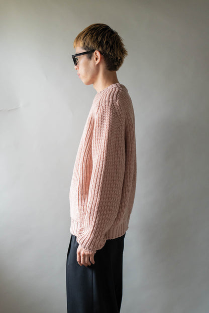 Belt. Slit Knit in Merinos d`Arles