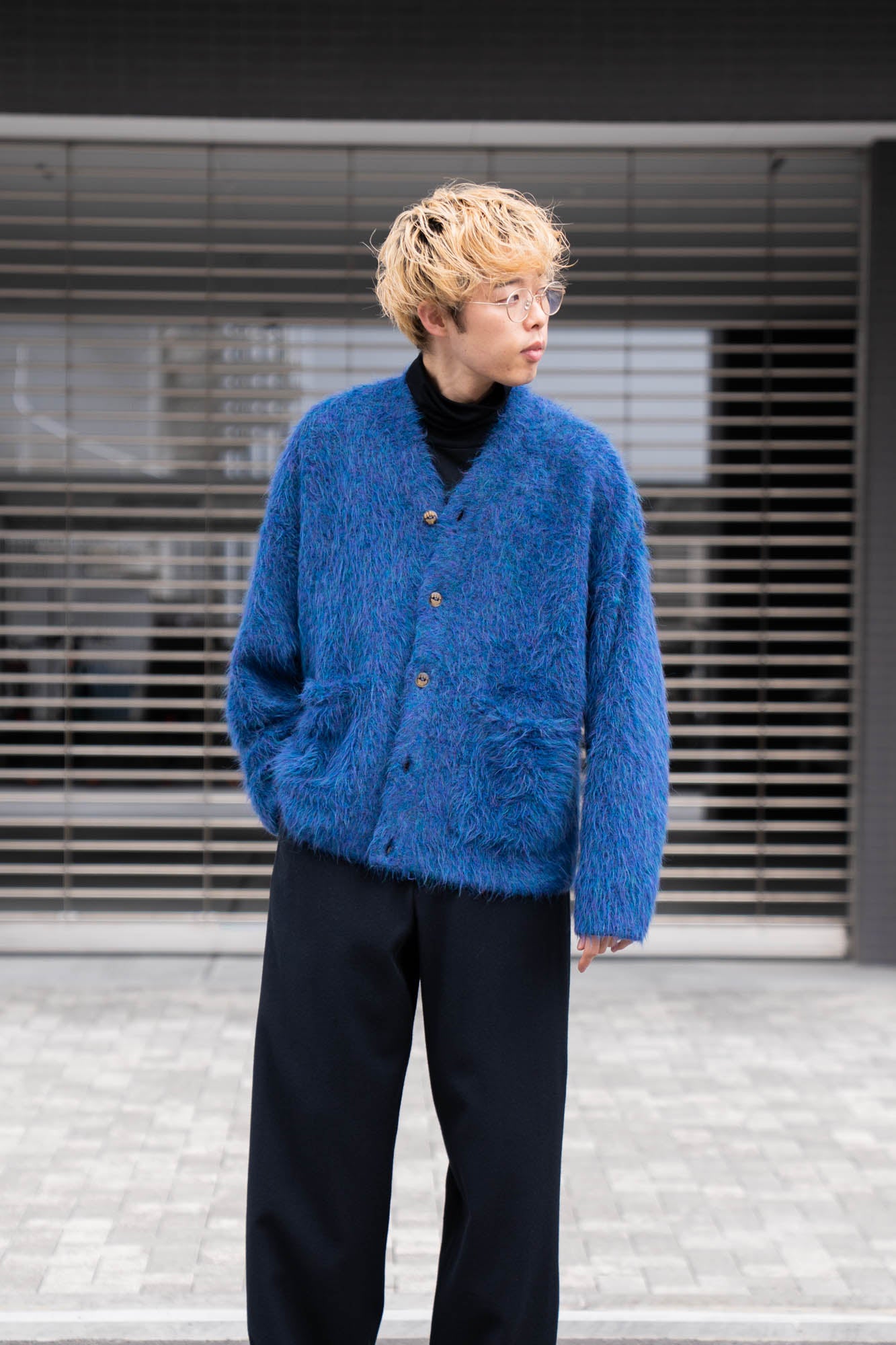 Suri Alpaca Cardigan