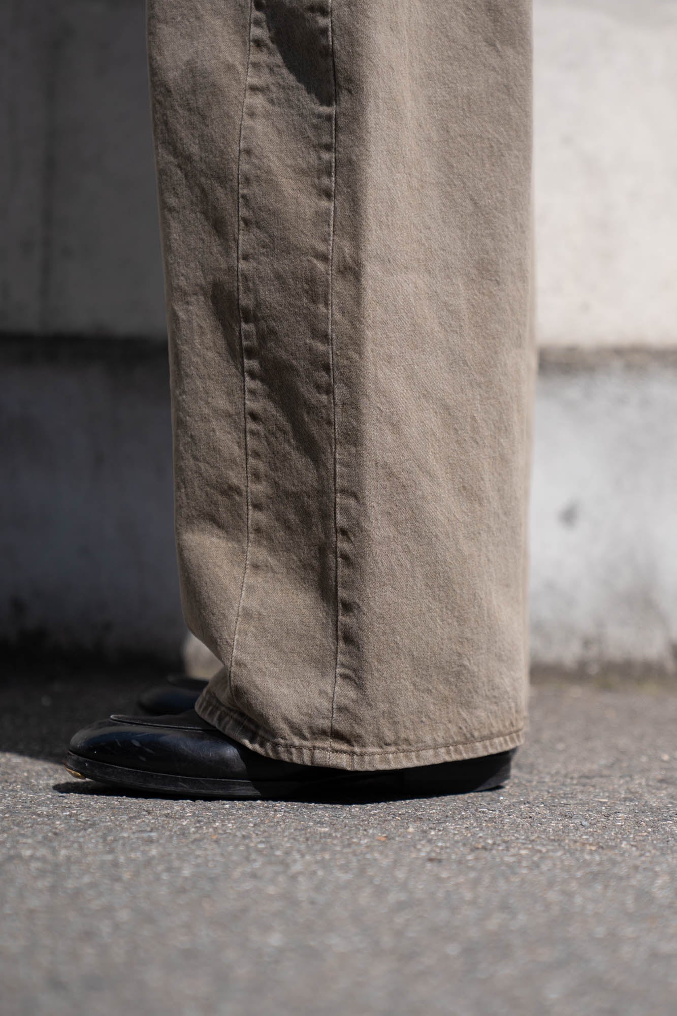 DEFORMATION WIDE COLOR DENIM PANTS(ST.1565)