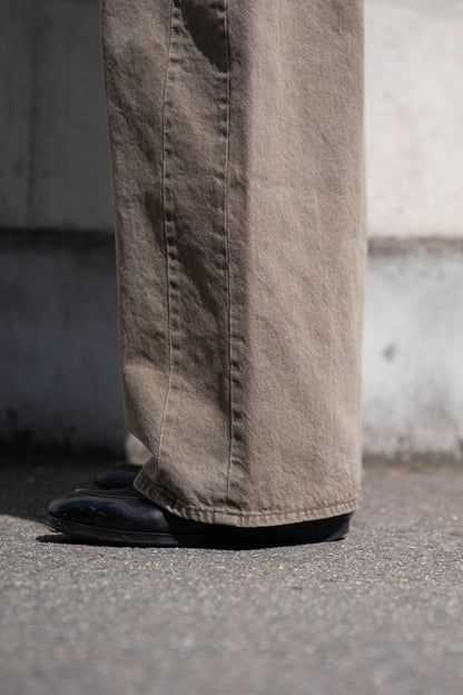 DEFORMATION WIDE COLOR DENIM PANTS(ST.1565)