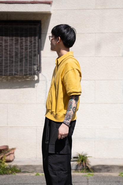 HALF ZIP JERSEY SHORT SLEEVE