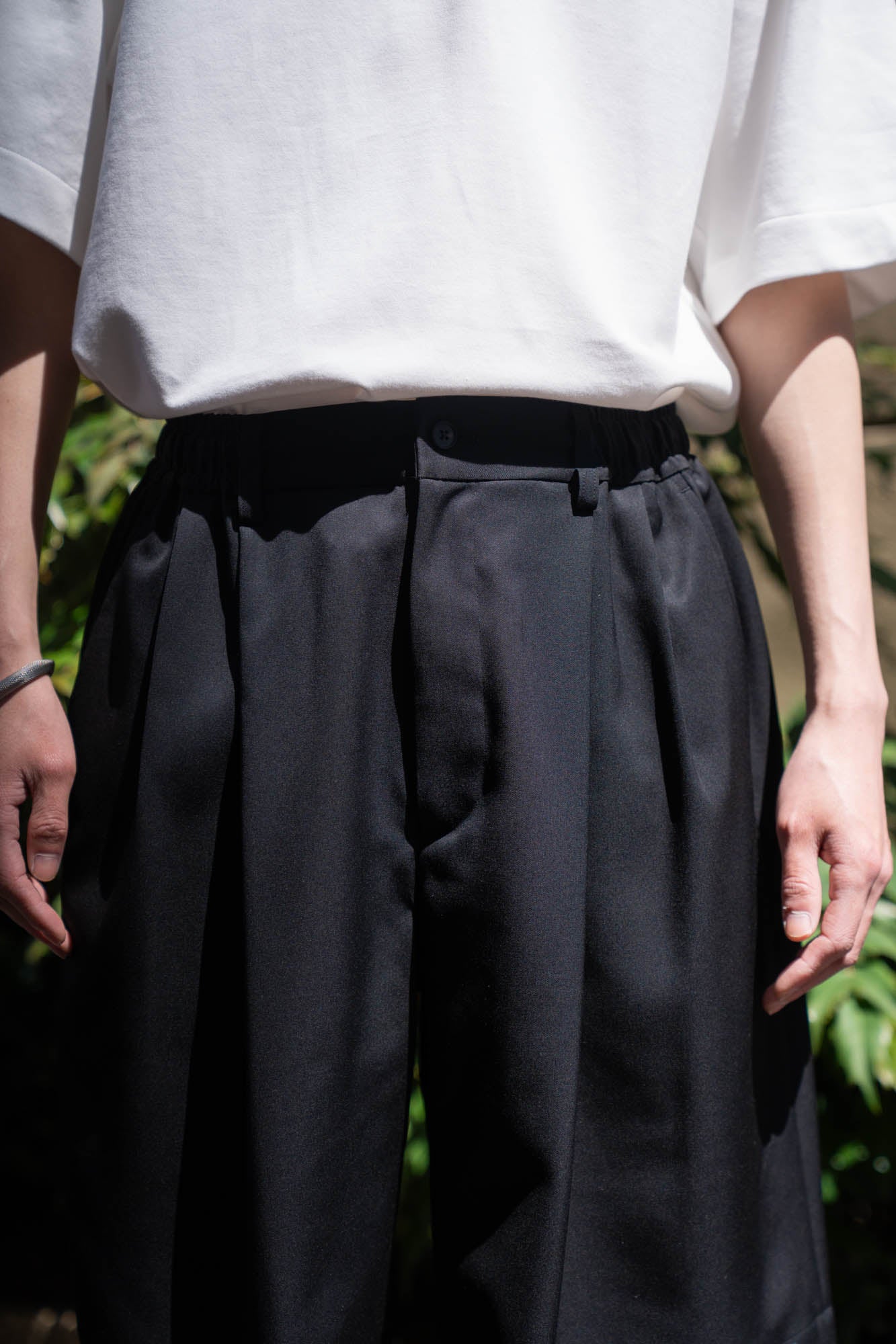 WIDE EASY SHORT TROUSERS(ST.1435)
