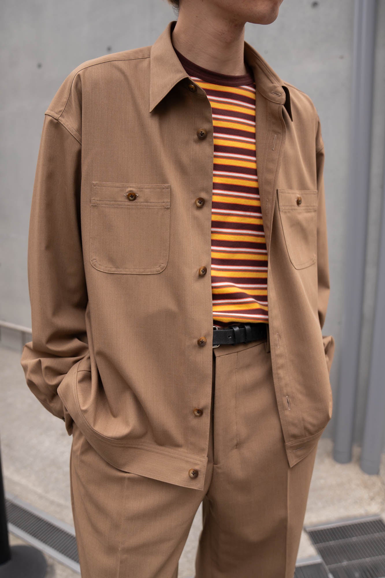 BOXY SHIRT BLOUSON