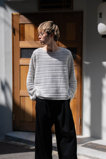 LACE KNITTING PULLOVER