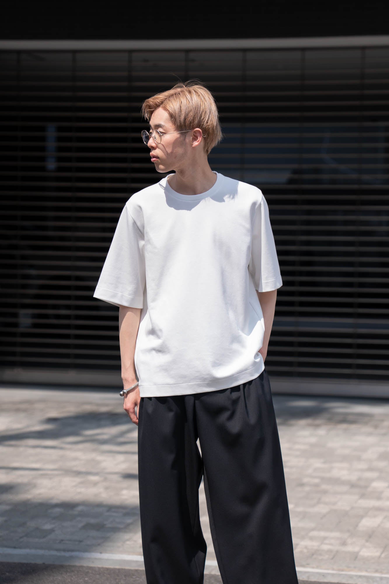 HALF-SLEEVED T-SHIRT