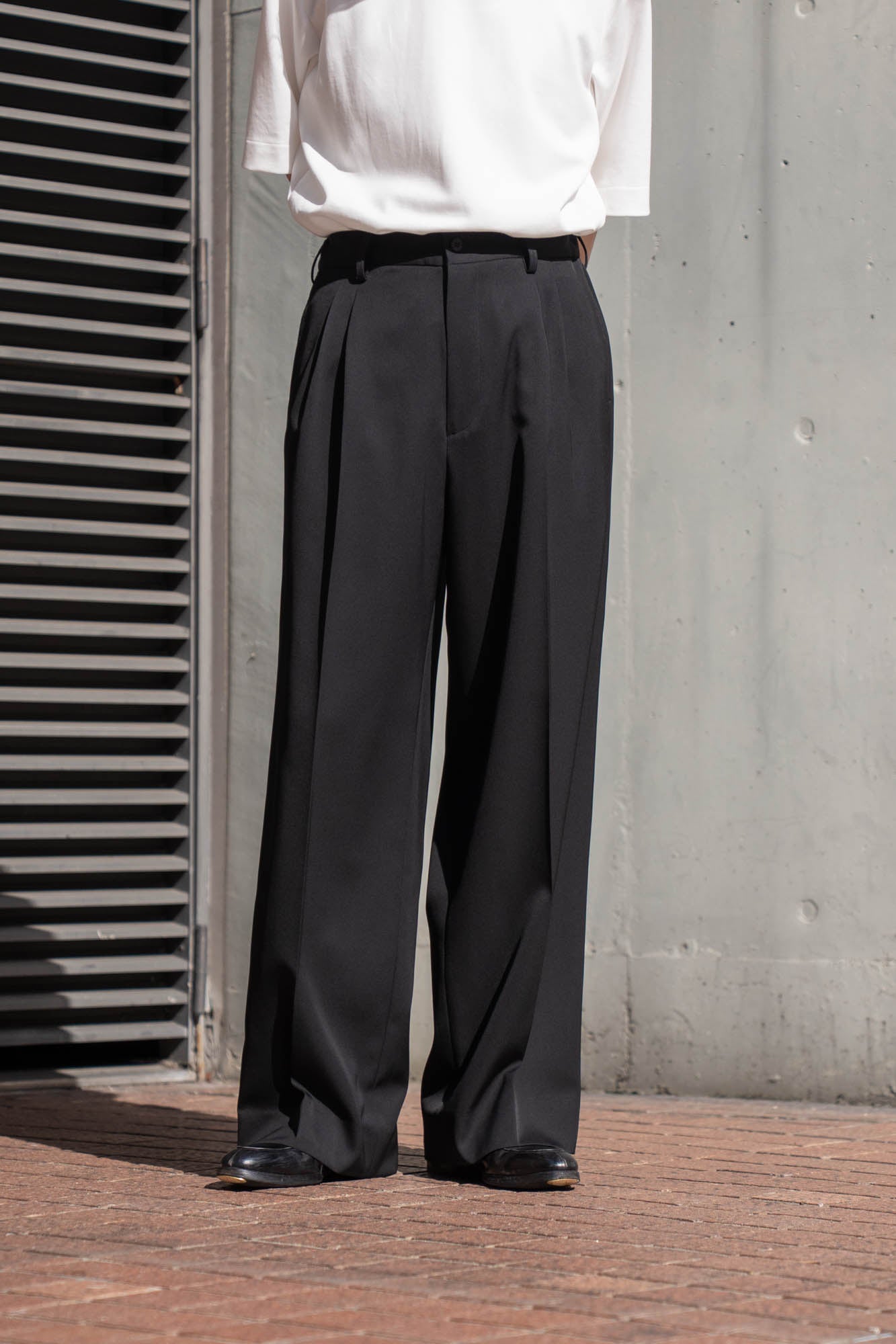 EASY LONG WIDE TROUSERS(ST.1610)